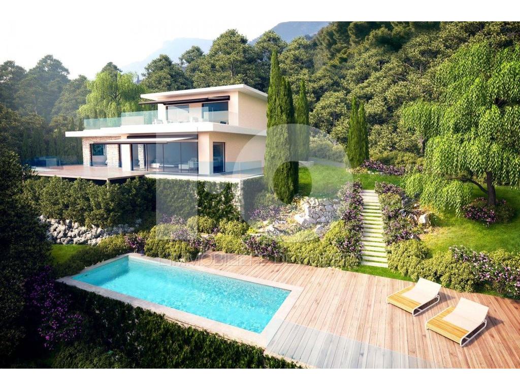 ROCQUEBRUNE CAP MARTIN - UNIQUE VILLA Contemporaine !!!  Vue Fée