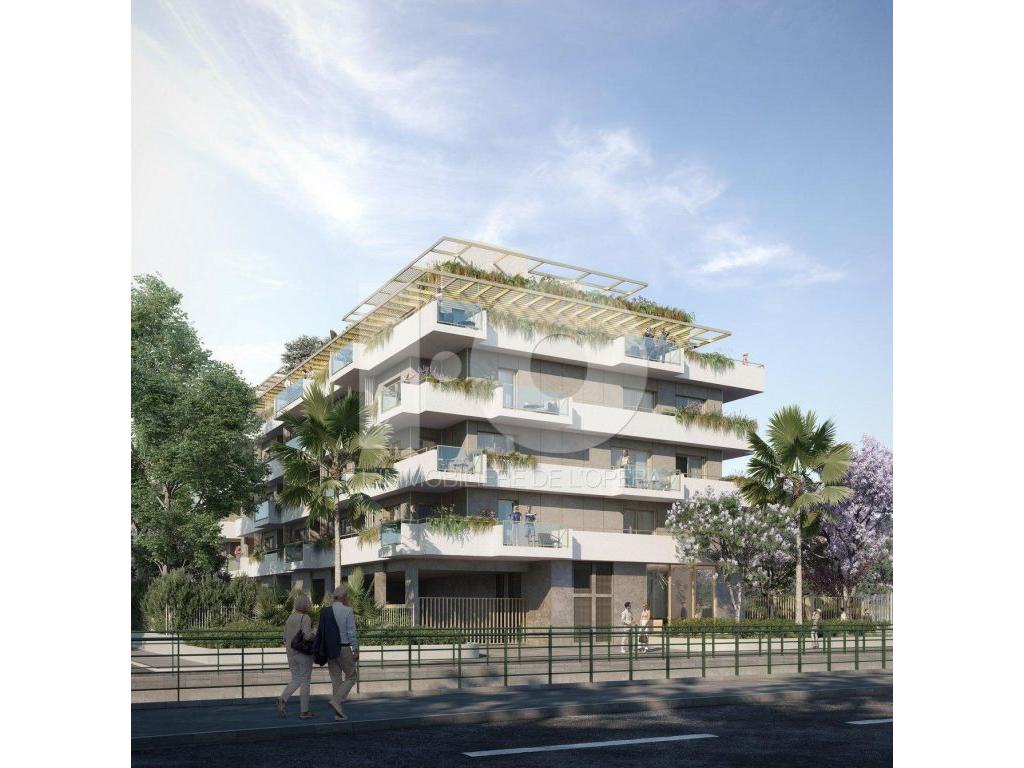 CAGNES S/ MER - Appartement 3 Pièces en Rez de Jardin 63 m2, Ter